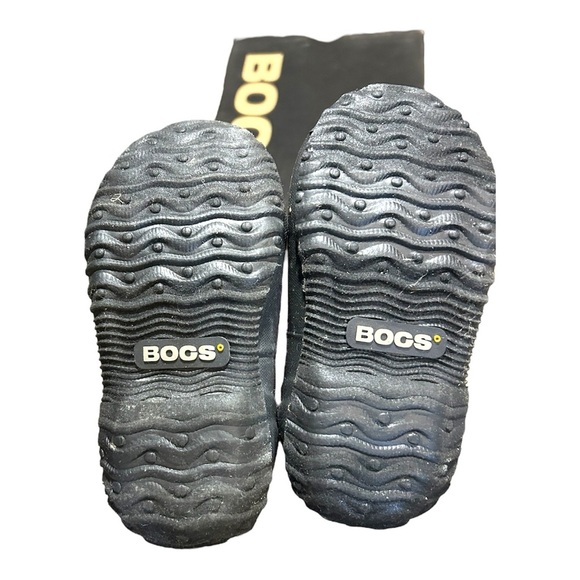 New Toddler BOGS Boots Size 8 52564 Classic High Handle Two Toned Purple rare - Picture 4 of 7